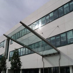 Manufacturers Exporters and Wholesale Suppliers of Glass Canopy New delhi Delhi